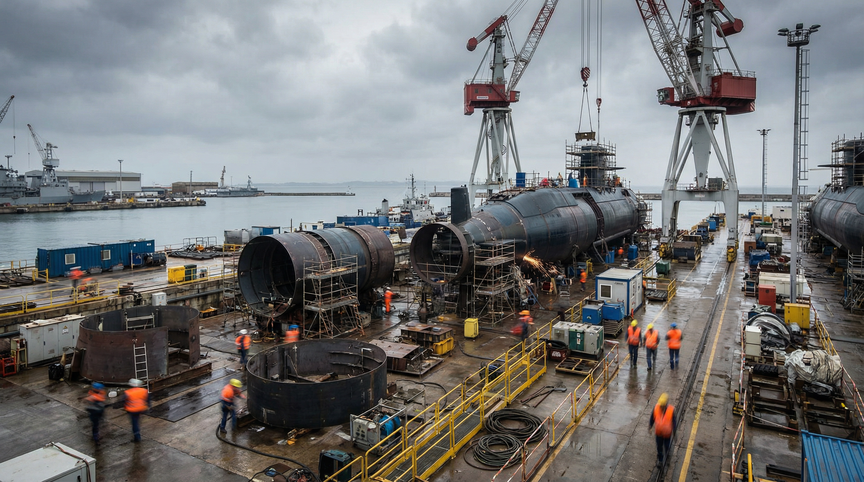 60 miliardi di ordini record - Fincantieri accelera sui sottomarini con La Spezia