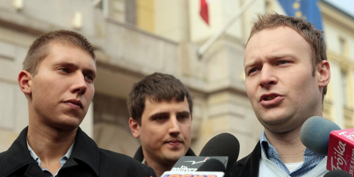 Piotr Milowański i Marcin Mastalerek — zdjęcie z 2009 r.