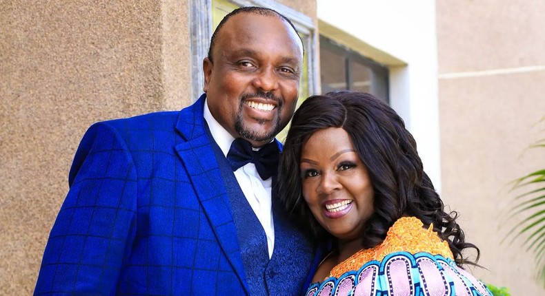 Rev Allan Kiuna and wife Cathy Kiuna 