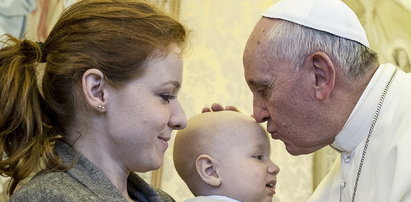 Dzieci chore na raka odwiedziły papieża