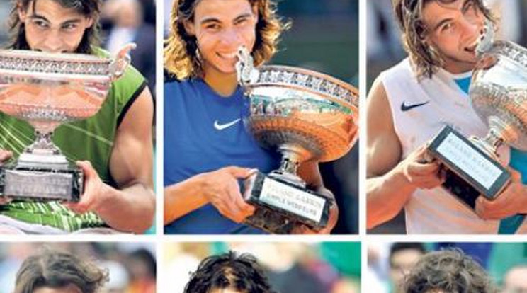 Nadal nyolcadik párizsi sikere új teniszcsúcs