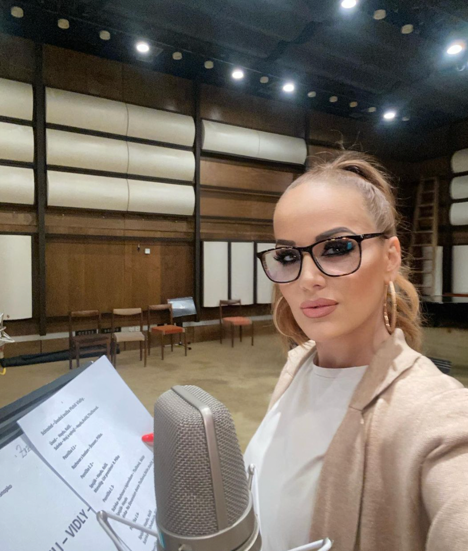 Herečka a moderátorka Karin Haydu.