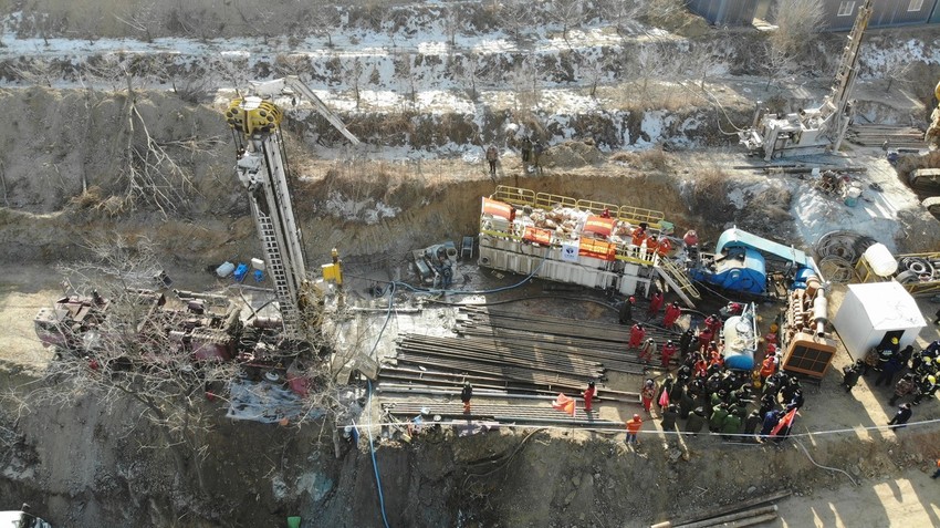 Zarobljeni rudari u Kini