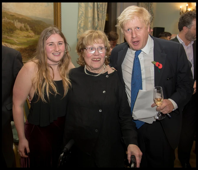 Lara Džonson se izuzetno retko pojavljuje u javnosti, slika iz Londona iz 2014. godine foto:  Andrew Parsons/Polaris