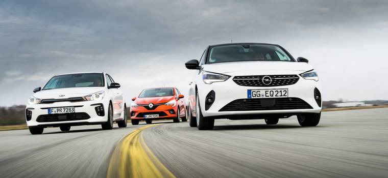 Renault Clio, Opel Corsa i Kia Rio - próba sił w klasie B