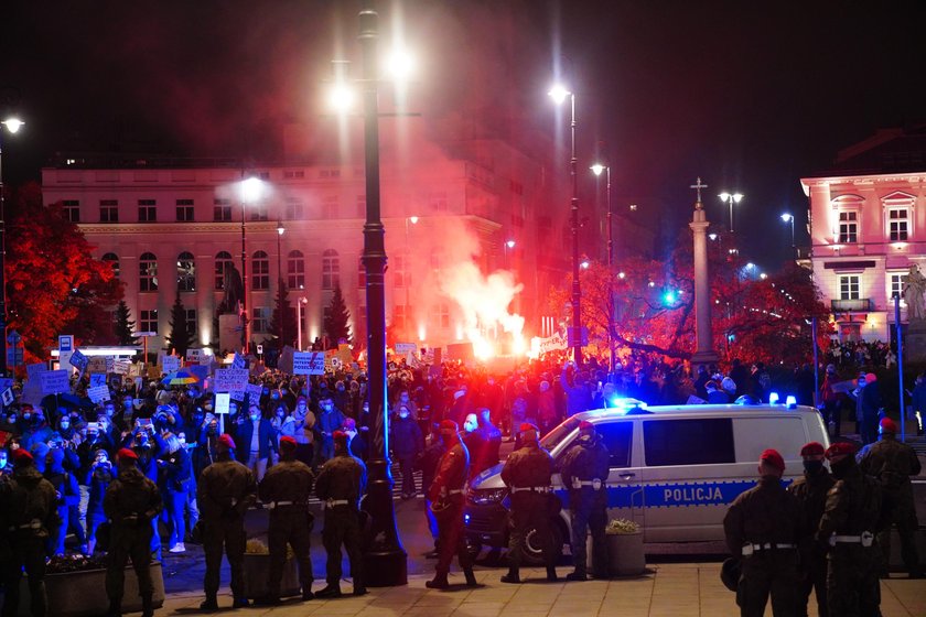 Strajk Kobiet w Warszawie