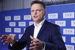 Szymon Hołownia po Debaie Wyborczej w TVP