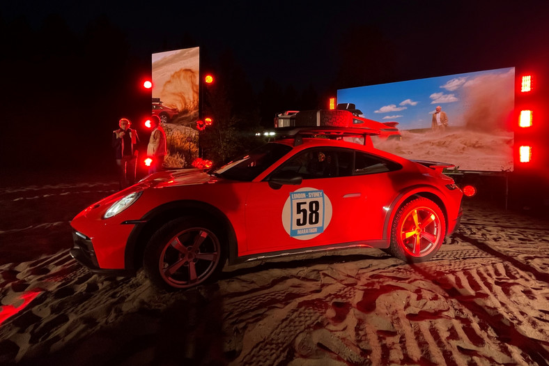 Porsche 911 Dakar RED58 Special w hołdzie Sobiesławowi Zasadzie