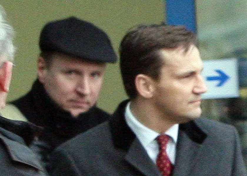 Radek Sikorski, Jacek Kurski, Sławomir Nitras, Sławomir Nowak, lotnisko, spotkanie