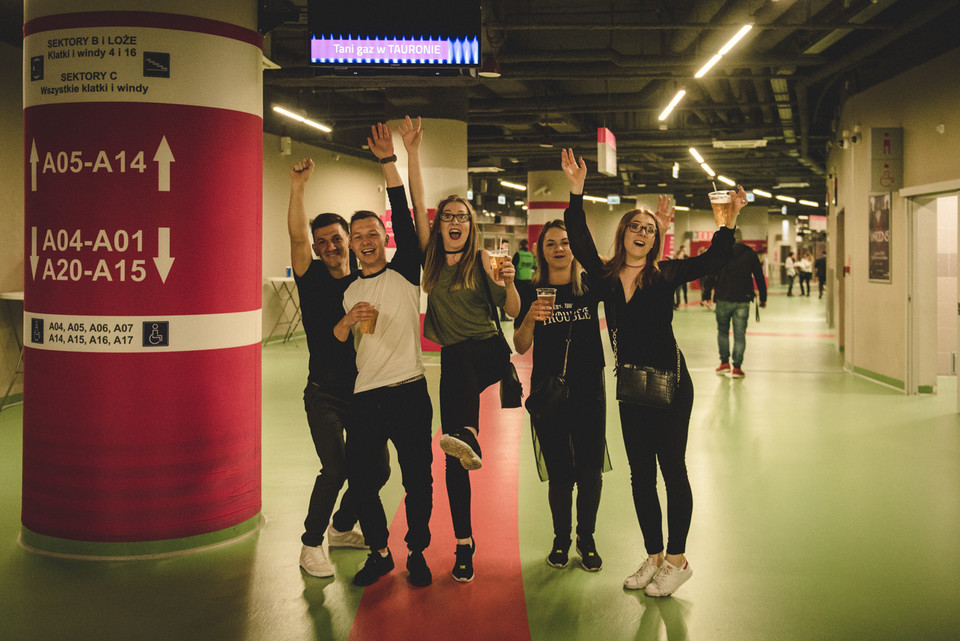 Martin Garrix - koncert w Tauron Arena Kraków - zdjęcia publiczności