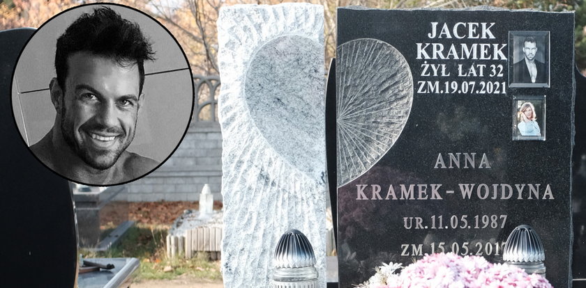 Trener gwiazd, Jacek Kramek spoczywa koło swojej ukochanej siostry. Napis na ich grobie wyciska z oczu łzy [ZDJĘCIA]