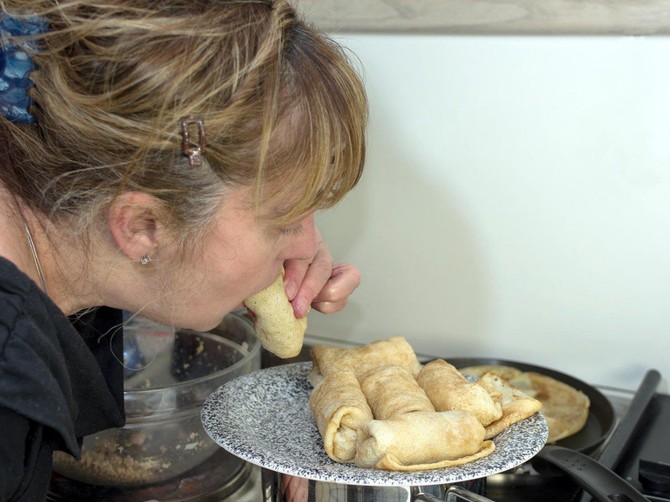 I posle slavske trpeze, da se pogricka ono što ostane