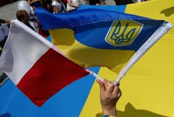 Ukraina flaga polska ukraina