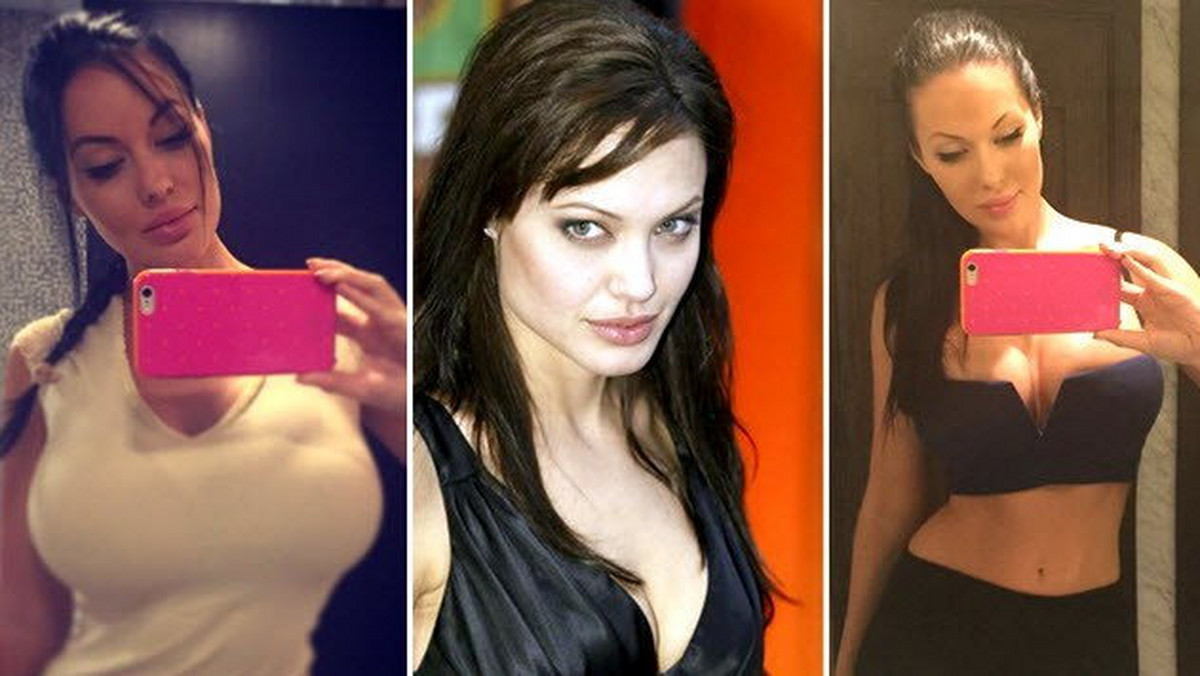 Veronika Black to kobieta, która do złudzenia przypomina słynną aktorkę Angelinę Jolie. Musimy przyznać, że jesteśmy pod wrażeniem jej urody.