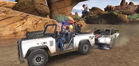 Screen z gry "Pursuit Force"