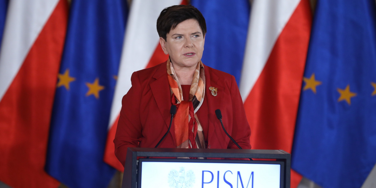 Premier Beata Szydło na XV Forum Polityki Zagranicznej