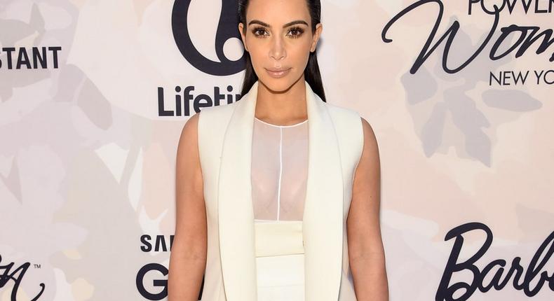 Kim K's outfit for Variety power women conference in NYC
