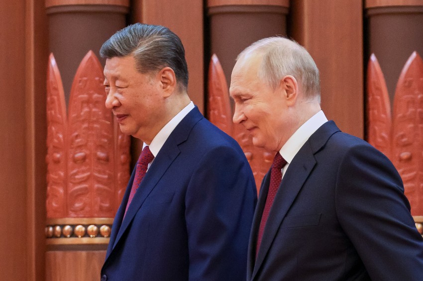 Si Đinping i Vladimir Putin