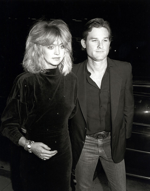 Goldie Hawn i Kurt Russell na premierze filmu "Silkwood", 1983 r.
