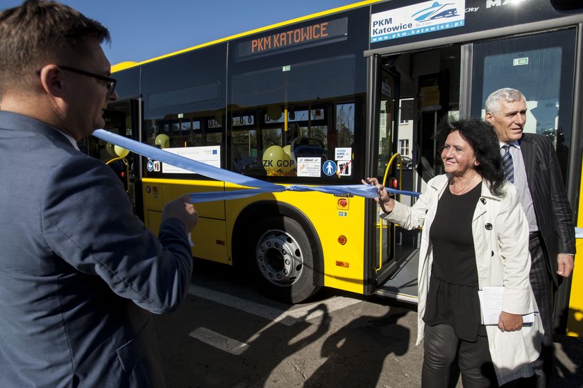 Katowice. Prezentacja nowych autobusów