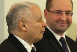 Jarosław Kaczyński i Adam Bielan