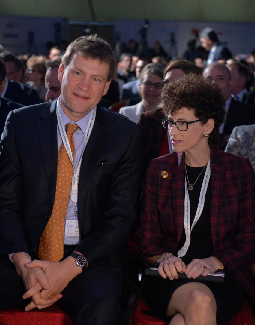 Direktor MMF za Srbiju Džejms Ruf i direktorka SB Elen Goldstin