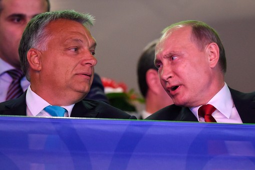 Viktor Orbán i Władimir Putin