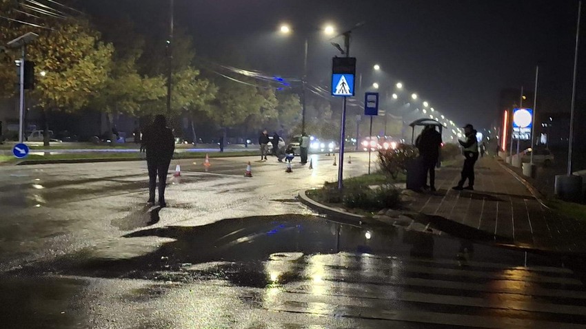 Uviđaj nakon nesreće u kojoj je poginuo pešak