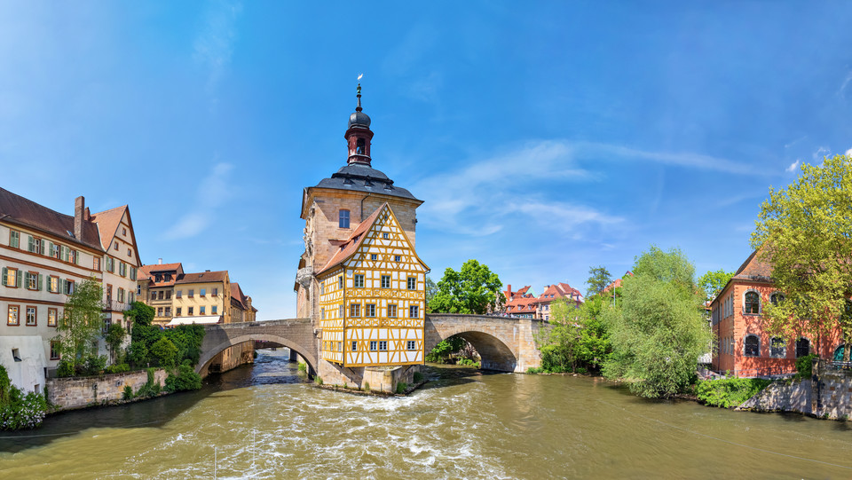 Bamberg – średniowieczna starówka w Niemczech 