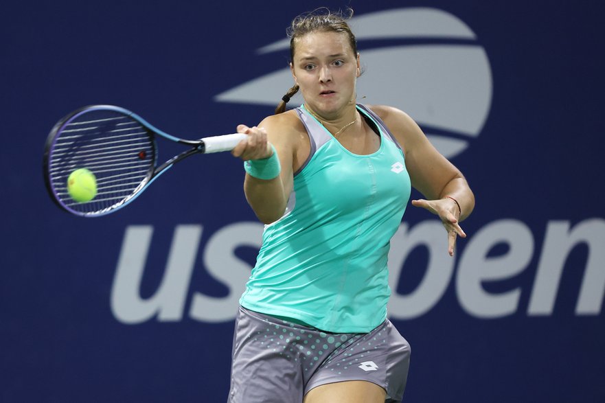 Jule Niemeier podczas US Open 2022