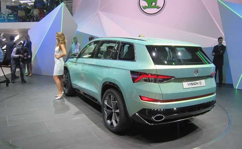 Skoda visionS - zapowiada model kodiaq