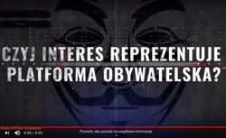 PiS w spocie atakuje: Czyj interes reprezentuje Platforma Obywatelska?