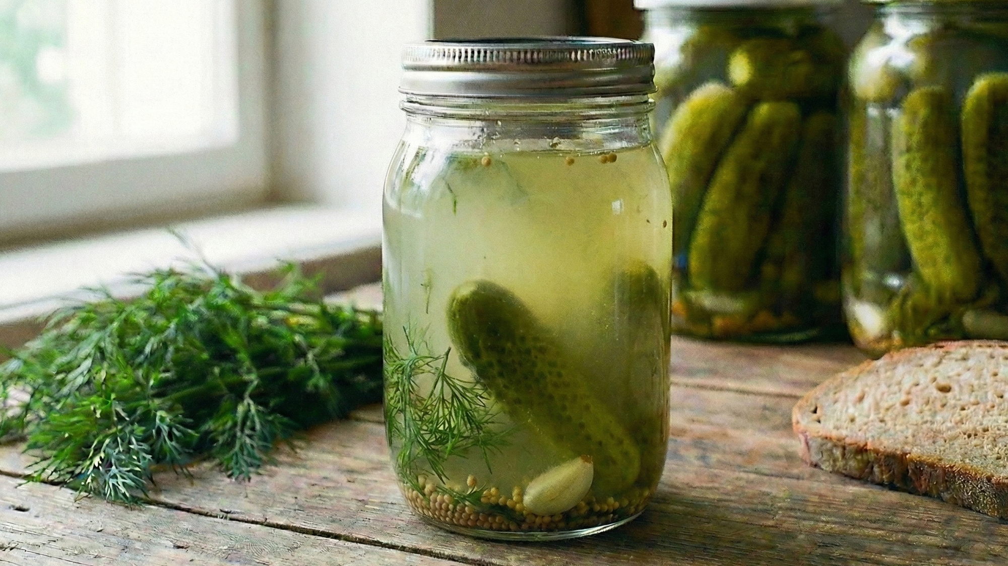 Šťava z kyslých uhoriek má priaznivý vplyv na zdravie.