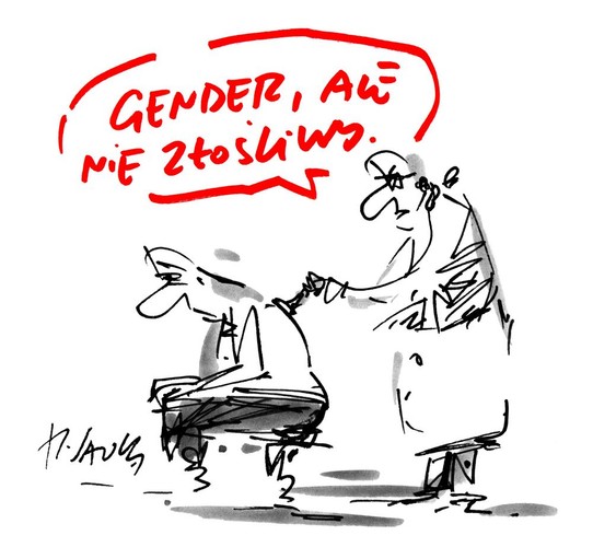 Dobra zmiana grubą kreską / Henryk Sawka