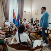 Gradonačelnik Pavlović povodom Fajnal fora ugostio decu sa KiM