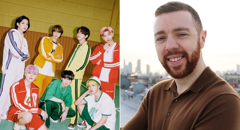 Brian Patrick Byrne built a following by posting videos and tweets about BTS.
