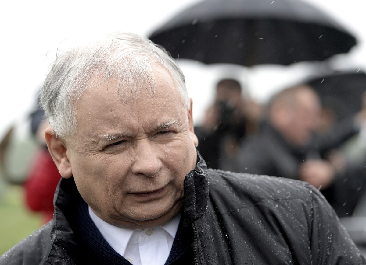 Prezes PiS Jarosław Kaczyński