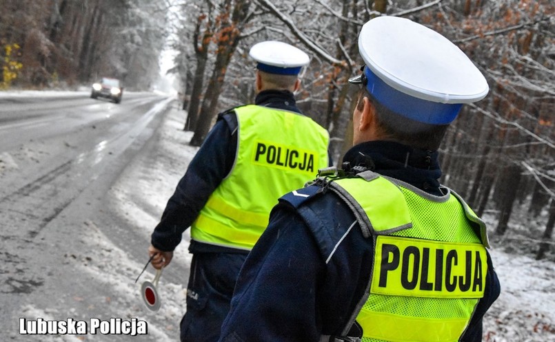 Kontrola drogowa, policja