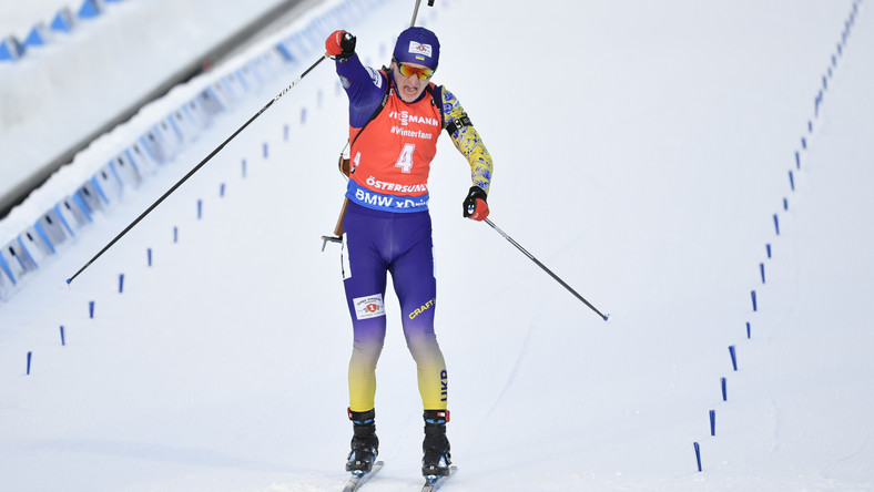 MŚ w biathlonie: niespodziewana wygrana Dmytro Pidrucznego 