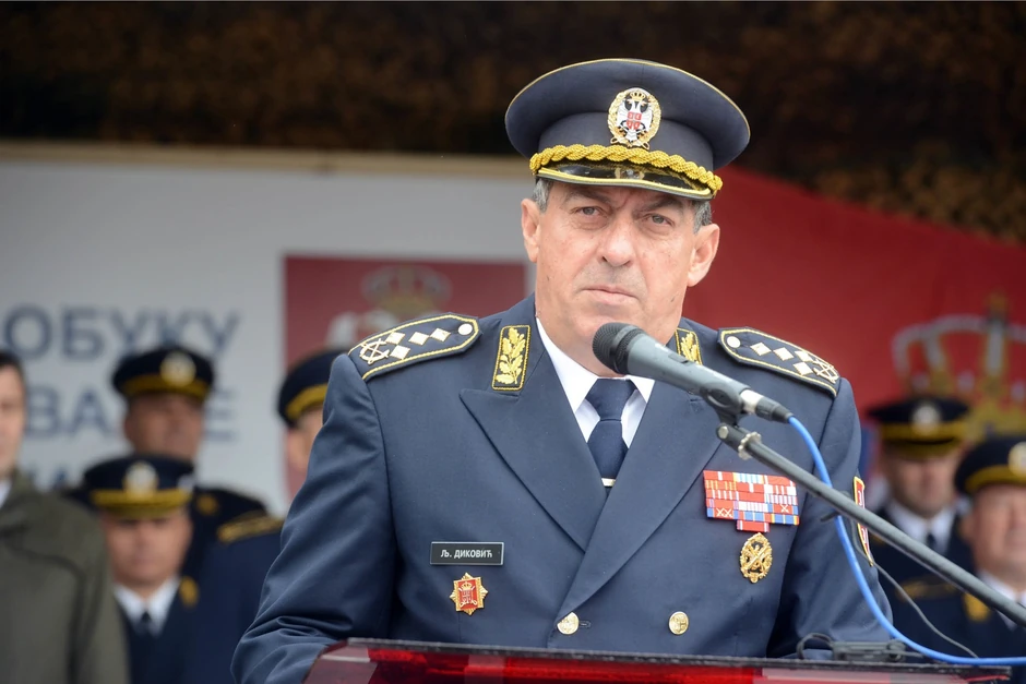 Načelnik Generalštaba, general Ljubiša Diković