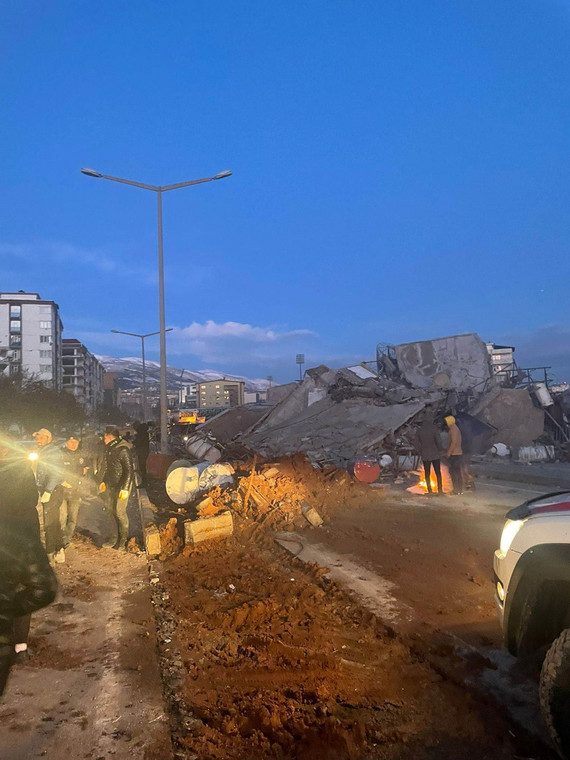 Skala trzęsienia ziemi w Kahramanmaraş.