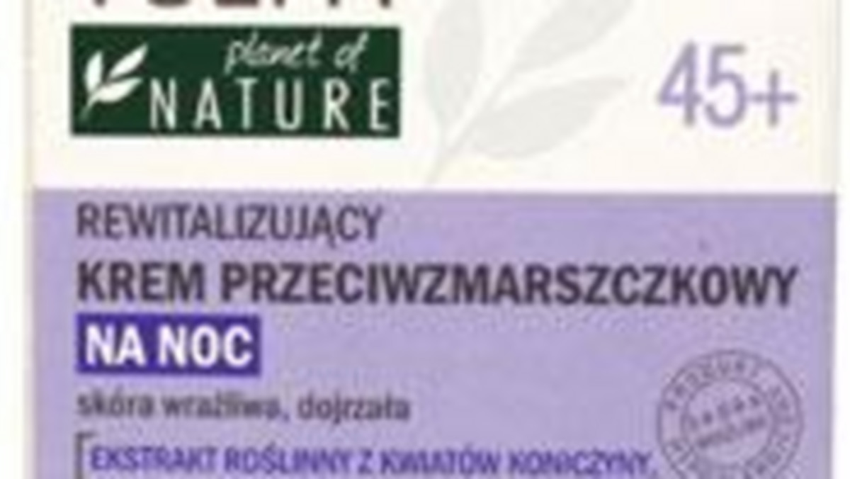 Krem przeznaczony dla osób po 45 roku życia. Dzięki zawartości naturalnych ekstraktów roślinnych krem dogłębnie odżywia, odbudowuje i wzmacnia strukturę skóry. Spowalnia procesy starzenia i widocznie odpręża rysy twarzy, tak by skóra rano mogła olśniewać swoim wyglądem. Zawiera ekstrakty roślinne z kwiatów koniczyny, olej z orzeszków makadamia.
Cena: 27,99 zł (50 ml)