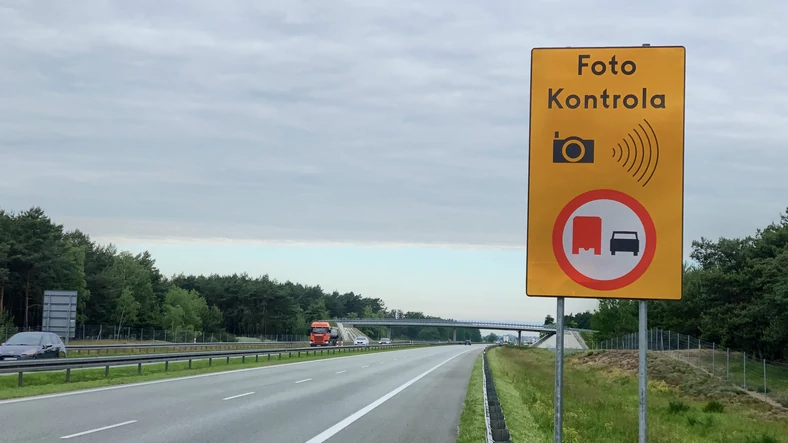 Foto kontrola na autostradzie A2