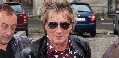 Rod Stewart przyleciał na Śląsk. Zabrał ze sobą futro!