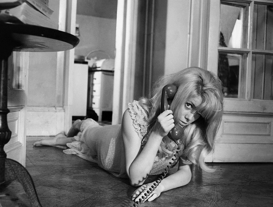 Catherine Deneuve w filmie "Wstręt" (1965)