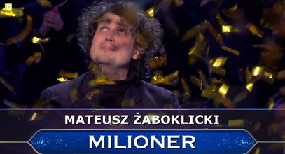 "Milionerzy" – Mateusz Żaboklicki szóstym milionerem w historii teleturnieju!