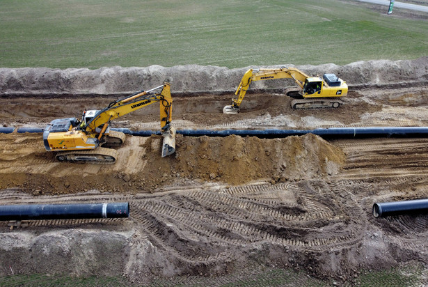 Budowa części lądowej gazociągu Baltic Pipe