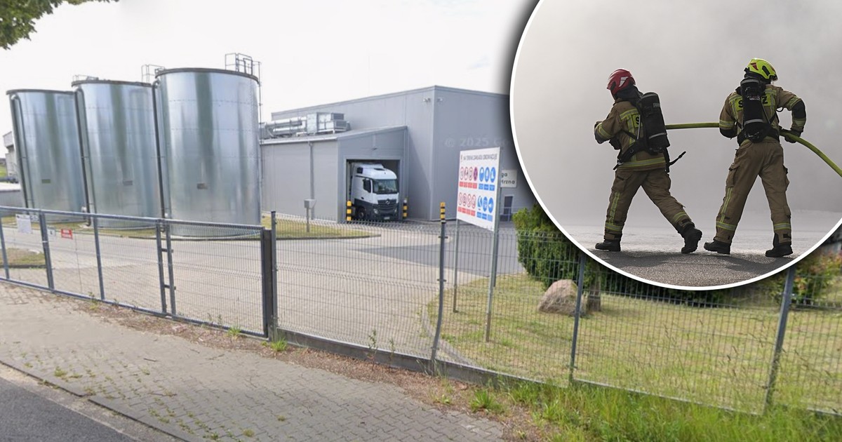 Pożar w znanej firmie mięsnej! Ogień pojawił się na dachu hali