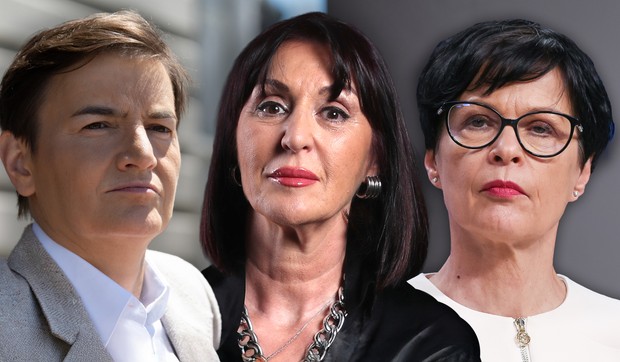 Ana Brnabić Jasmina Paunović Marta Kos