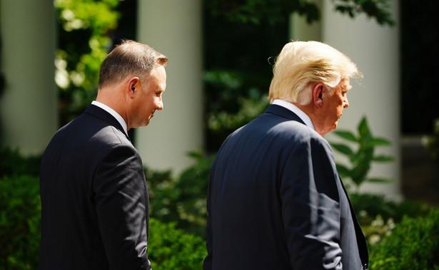 Andrzej Duda i Donald Trump